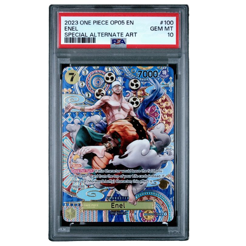 Awakening of the New Era #OP05-100 Enel (100) (SP) PSA 10