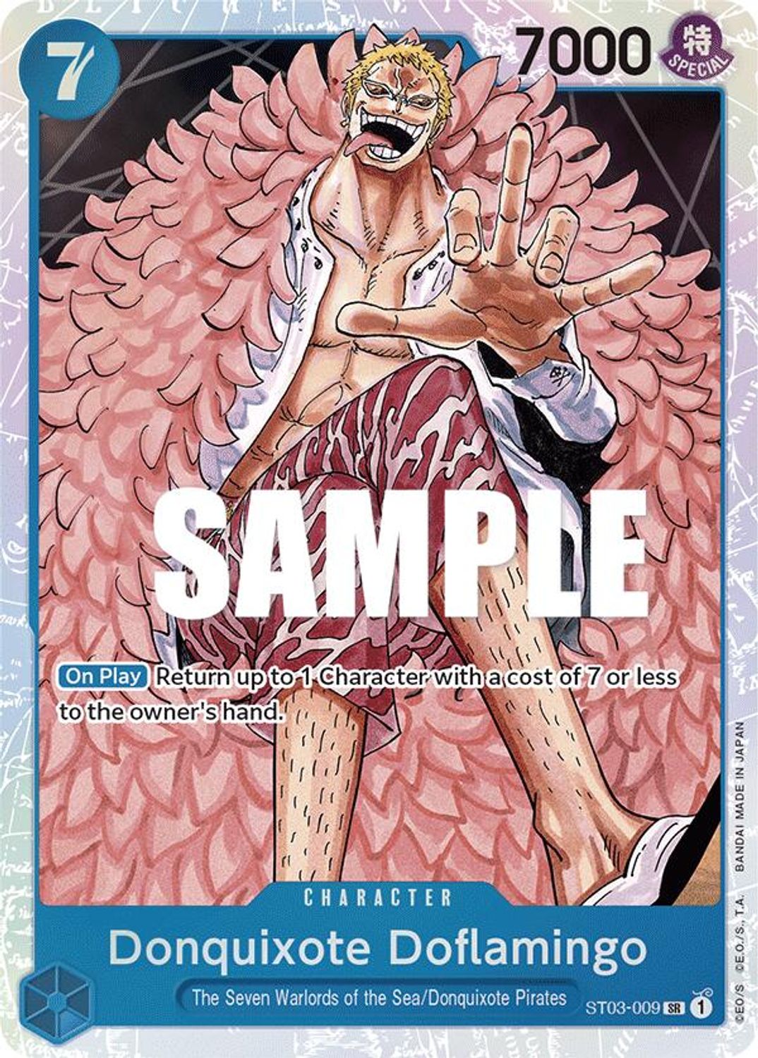 Donquixote Doflamingo (ST03-009) - Starter Deck 3: The Seven Warlords of The Sea