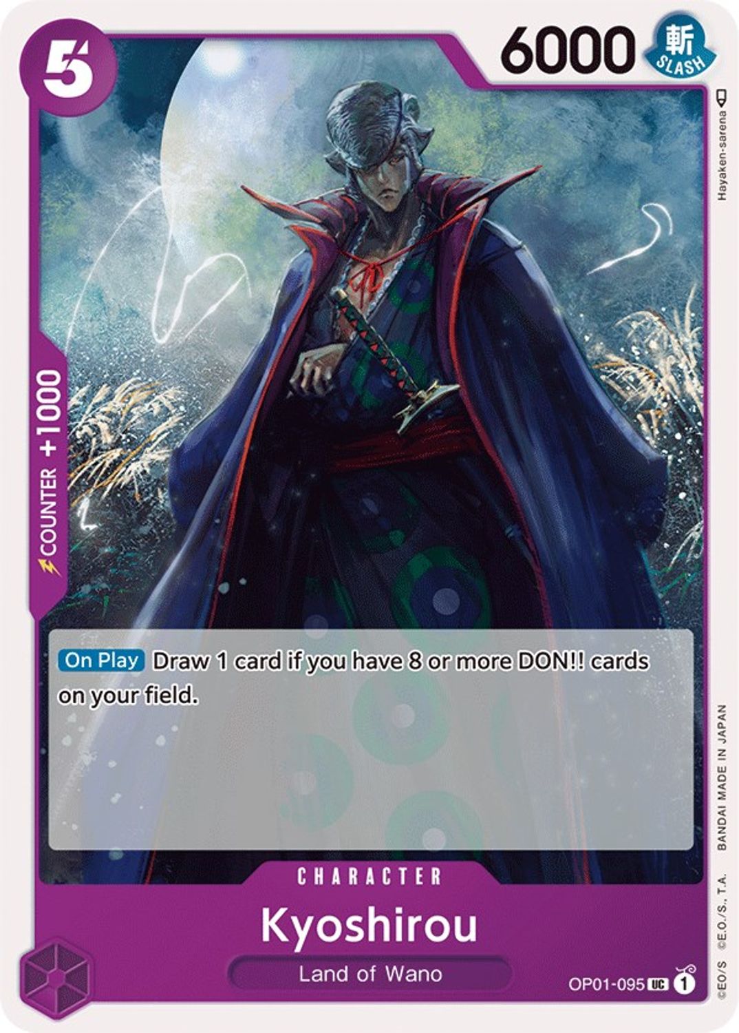Kyoshirou (OP01-095) - Romance Dawn