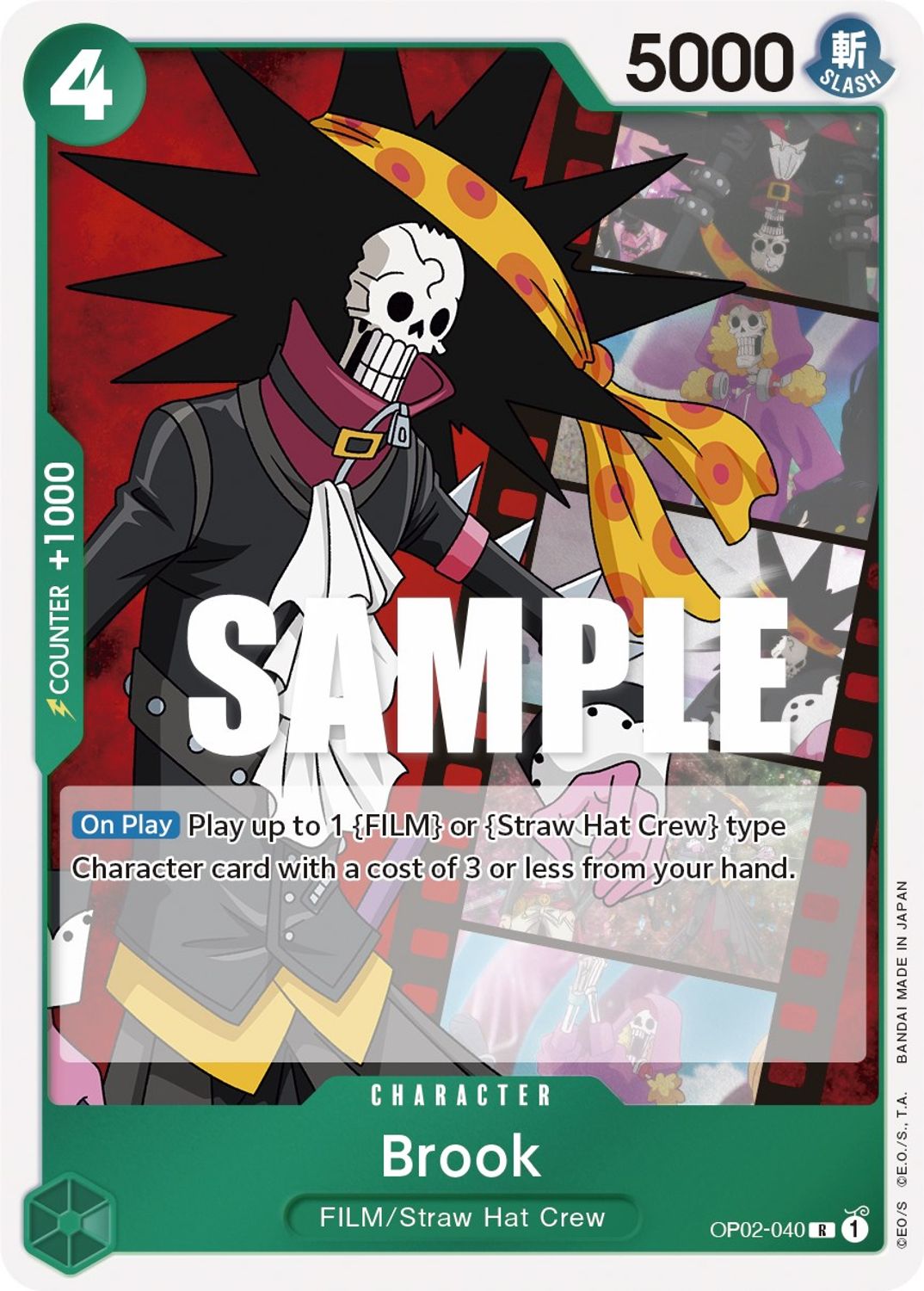 Brook (OP02-040) - Paramount War Foil