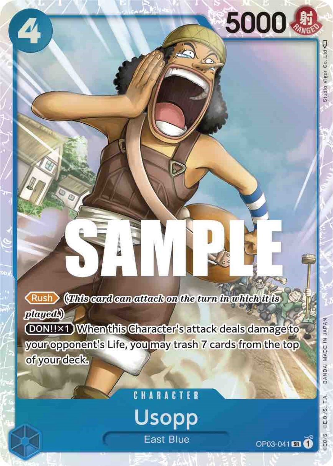 Usopp (OP03-041) - Pillars of Strength Foil