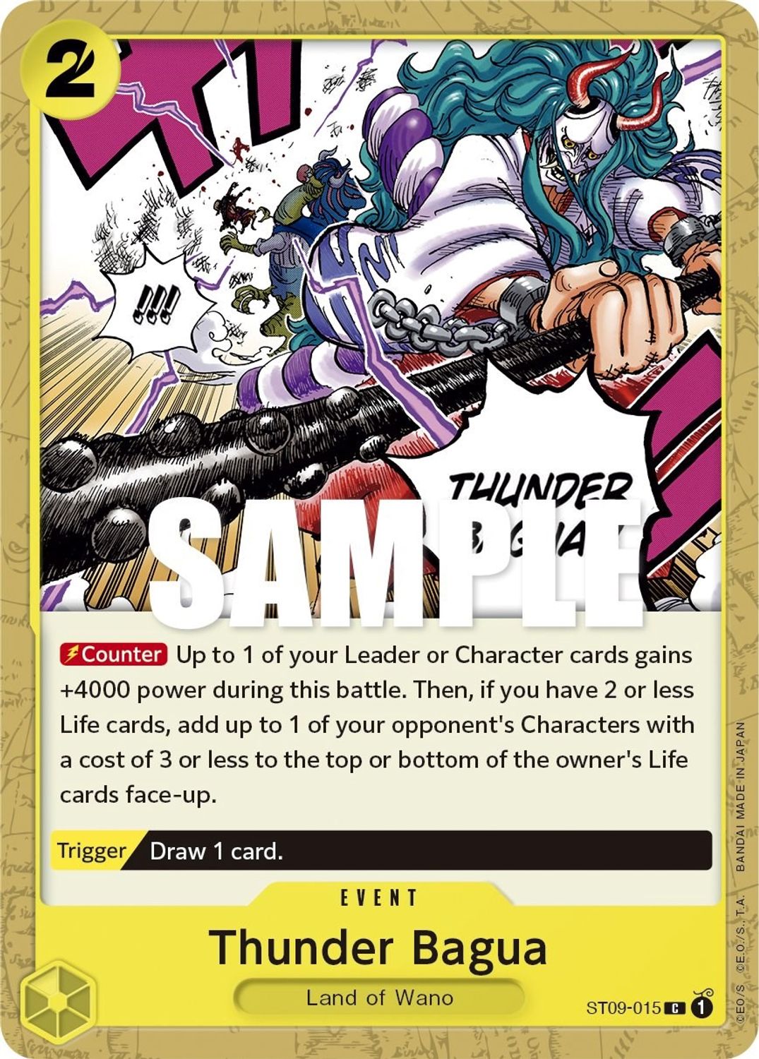 Thunder Bagua (ST09-015) - Starter Deck 9: Yamato