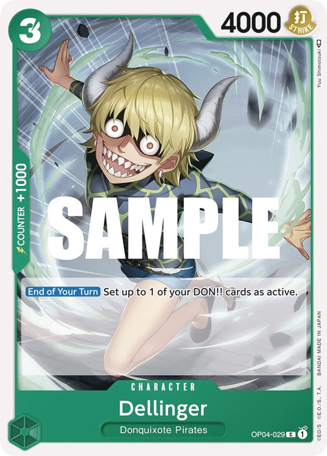 Dellinger (OP04-029) - Kingdoms of Intrigue