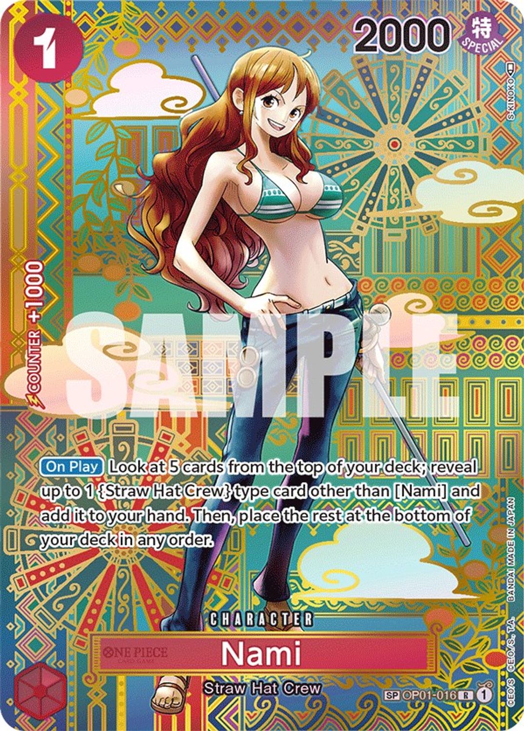 Nami (SP) (OP01-016) - Awakening of the New Era Foil
