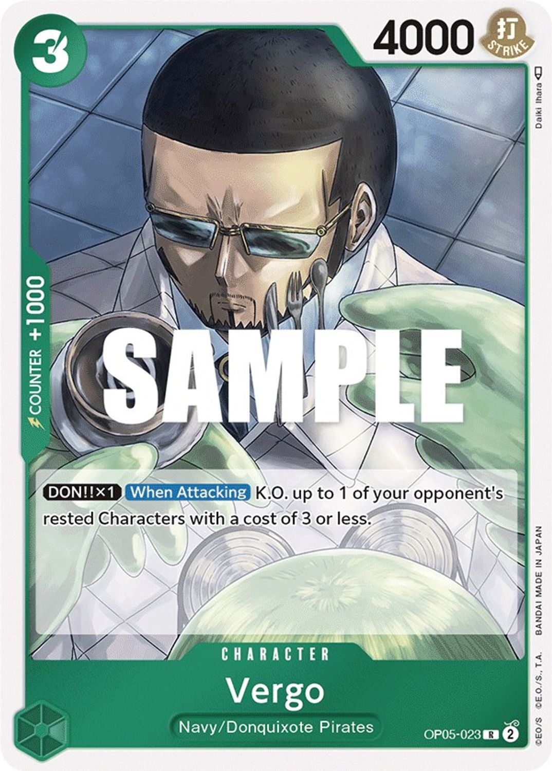 Vergo (OP05-023) - Awakening of the New Era Foil