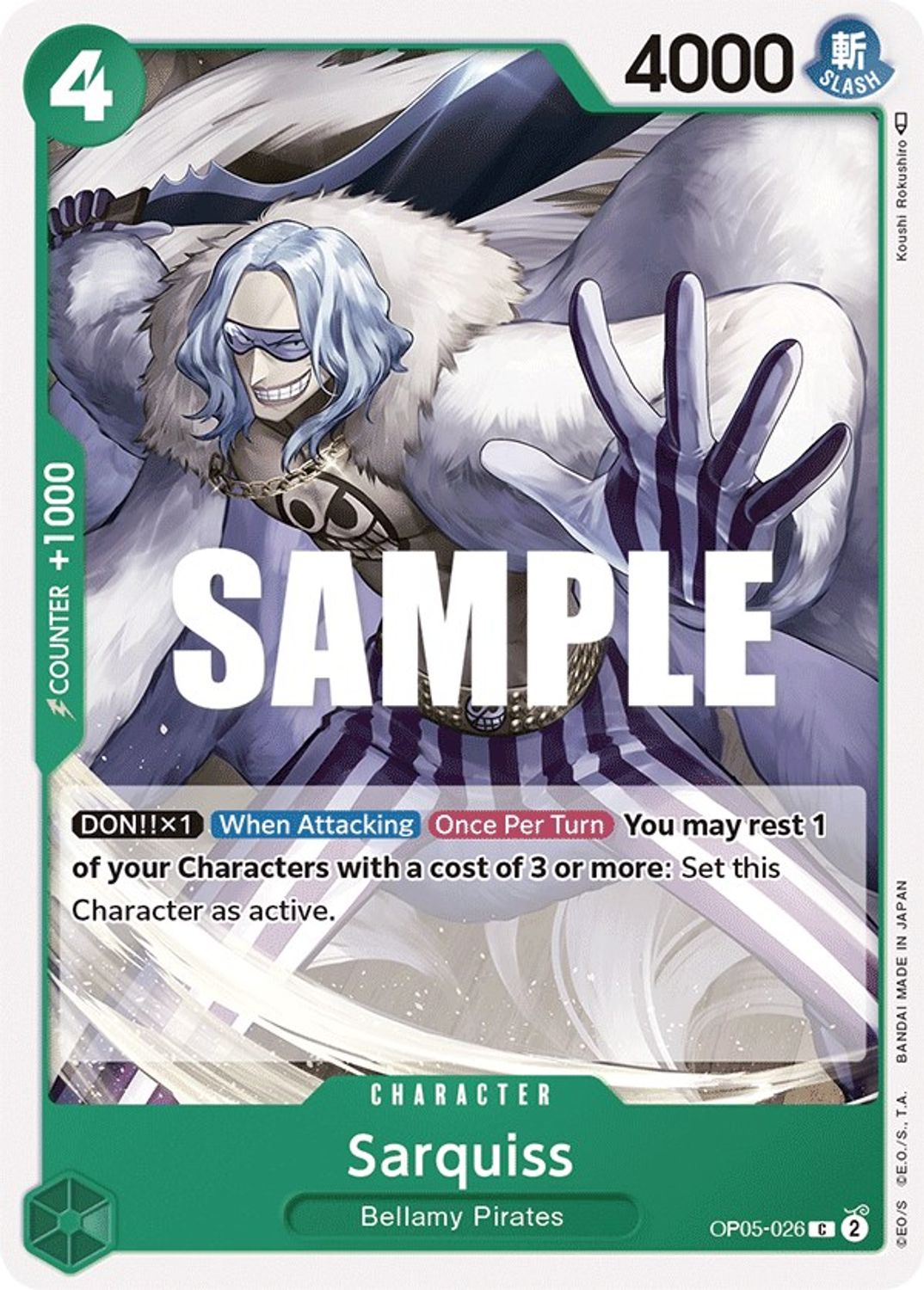 Sarquiss (OP05-026) - Awakening of the New Era
