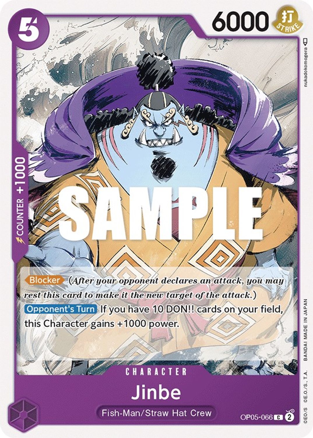 Jinbe (OP05-066) - Awakening of the New Era