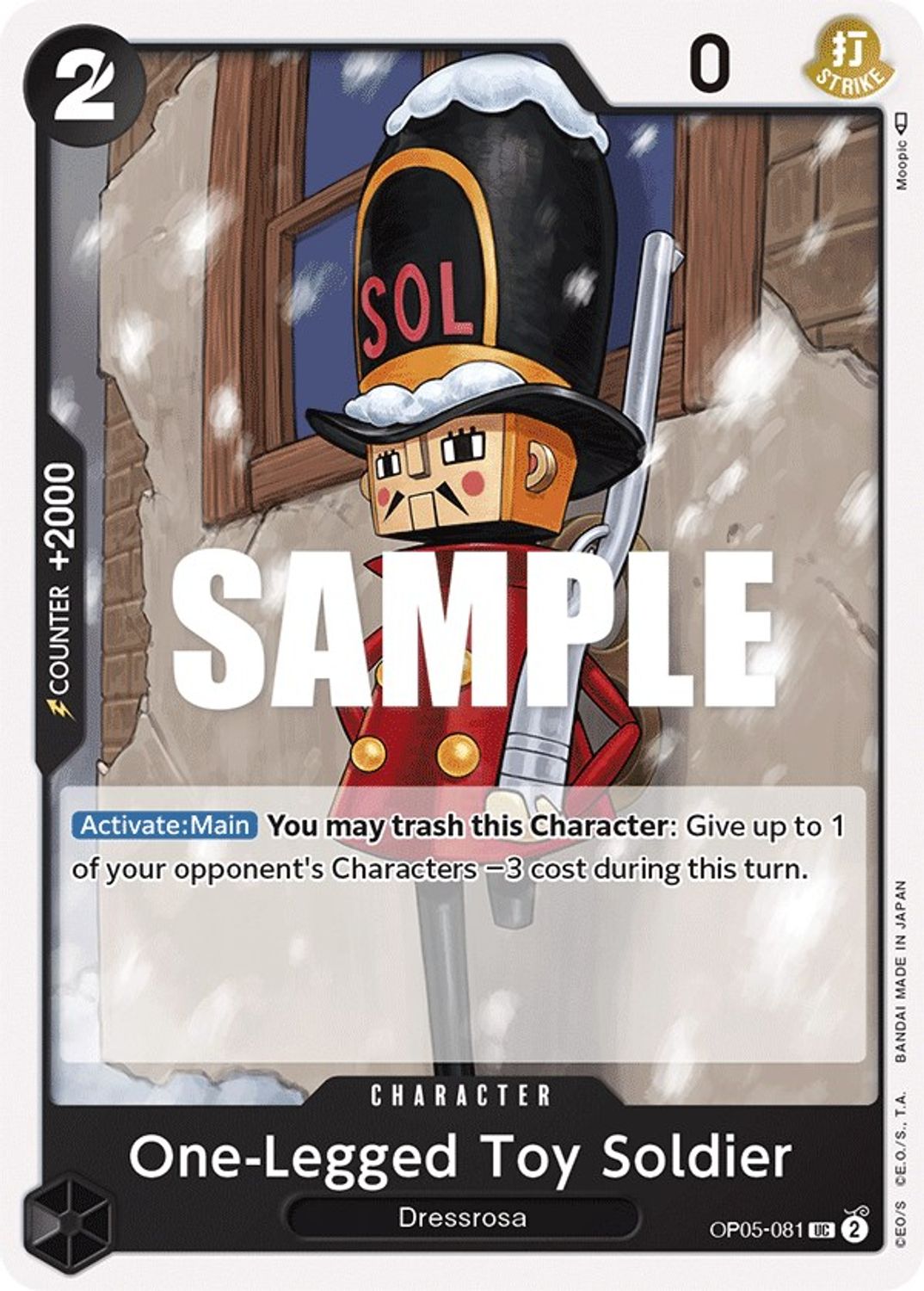 One-Legged Toy Soldier (OP05-081) - Awakening of the New Era