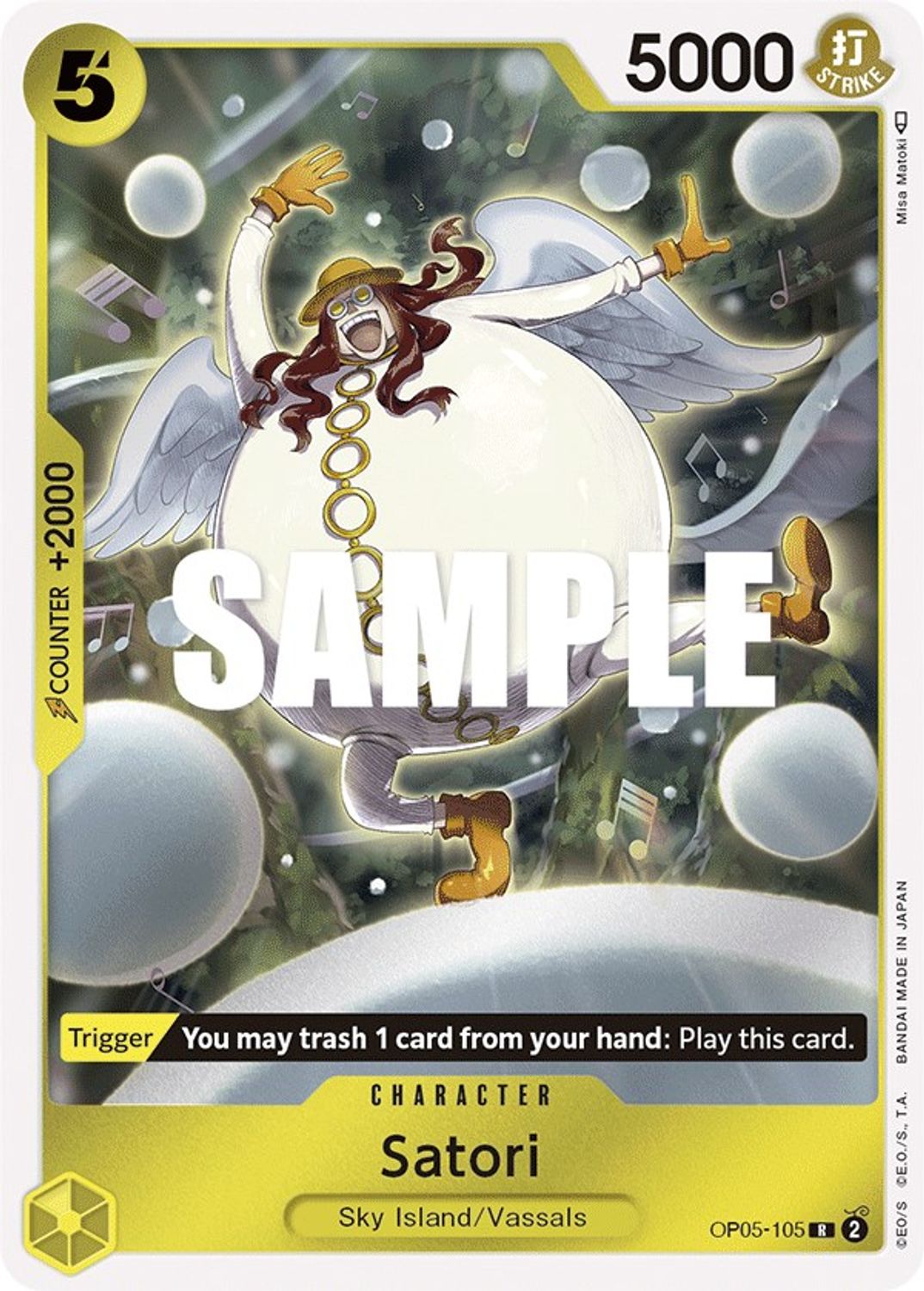 Satori (OP05-105) - Awakening of the New Era Foil