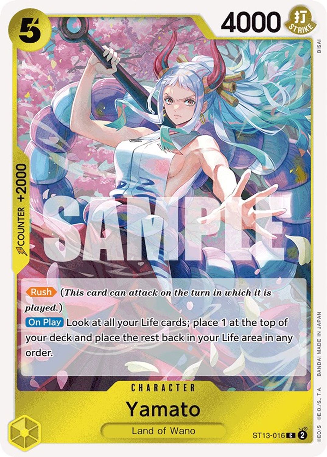 Yamato (ST13-016) - Ultra Deck: The Three Brothers Foil