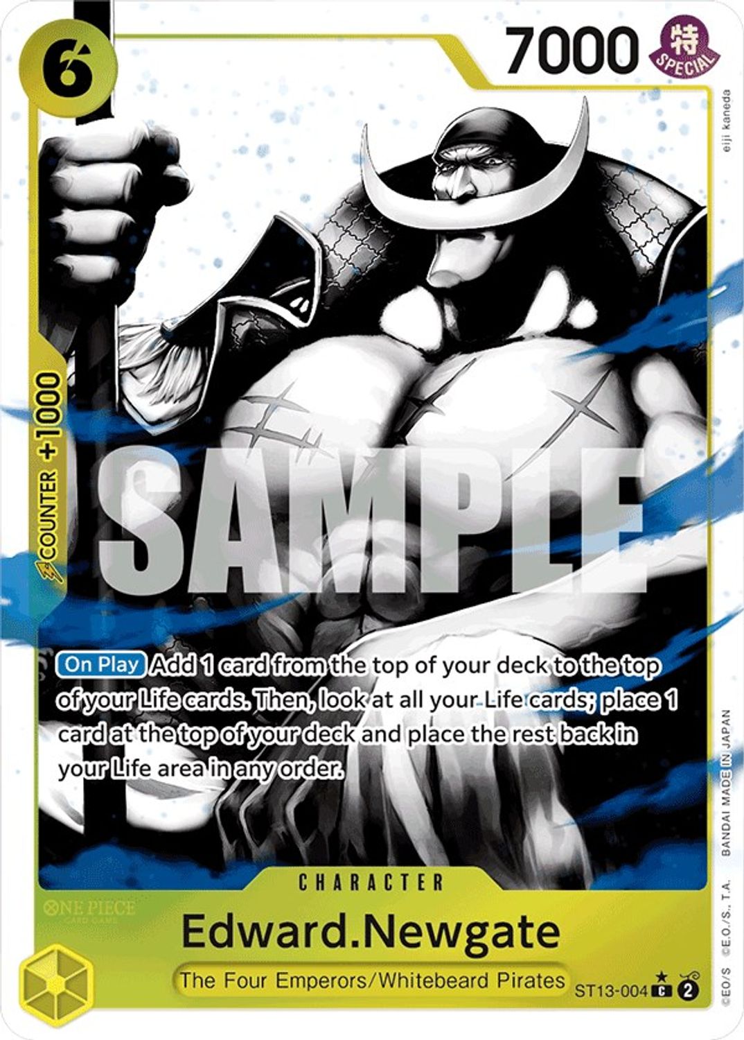 Edward.Newgate (Parallel) (ST13-004) - Ultra Deck: The Three Brothers Foil
