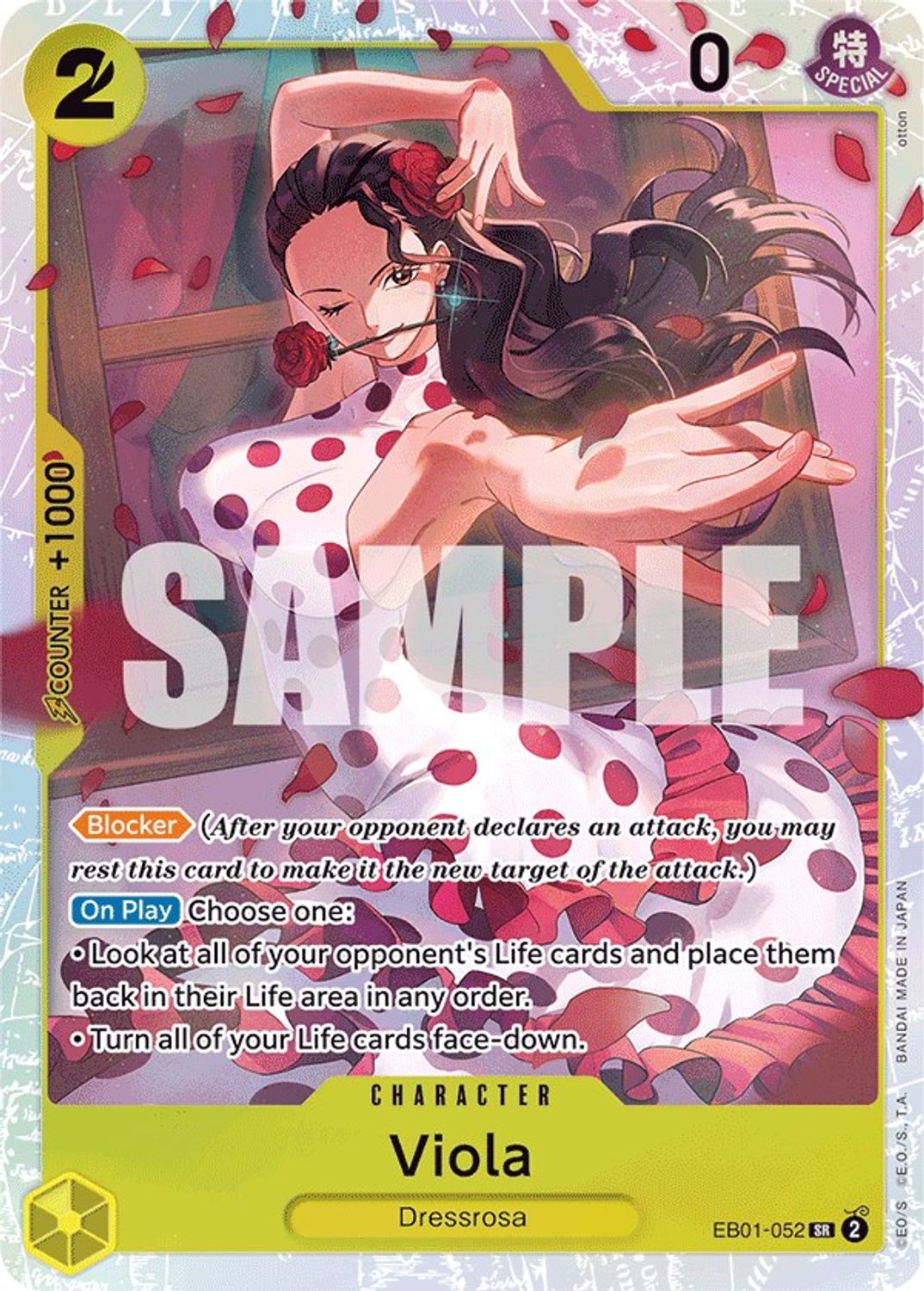 Viola (EB01-052) - Extra Booster: Memorial Collection Foil