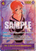 Mr.2.Bon.Kurei (Bentham) (Alternate Art) (EB01-061) - Extra Booster: Memorial Collection Foil