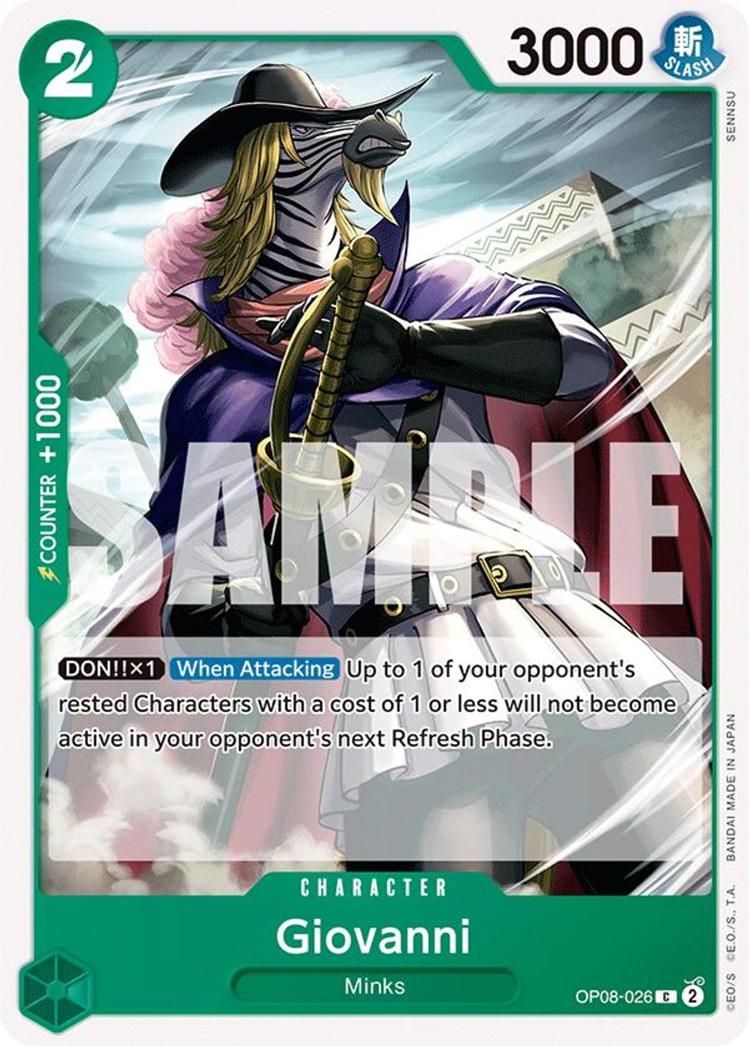 Giovanni (OP08-026) - Two Legends