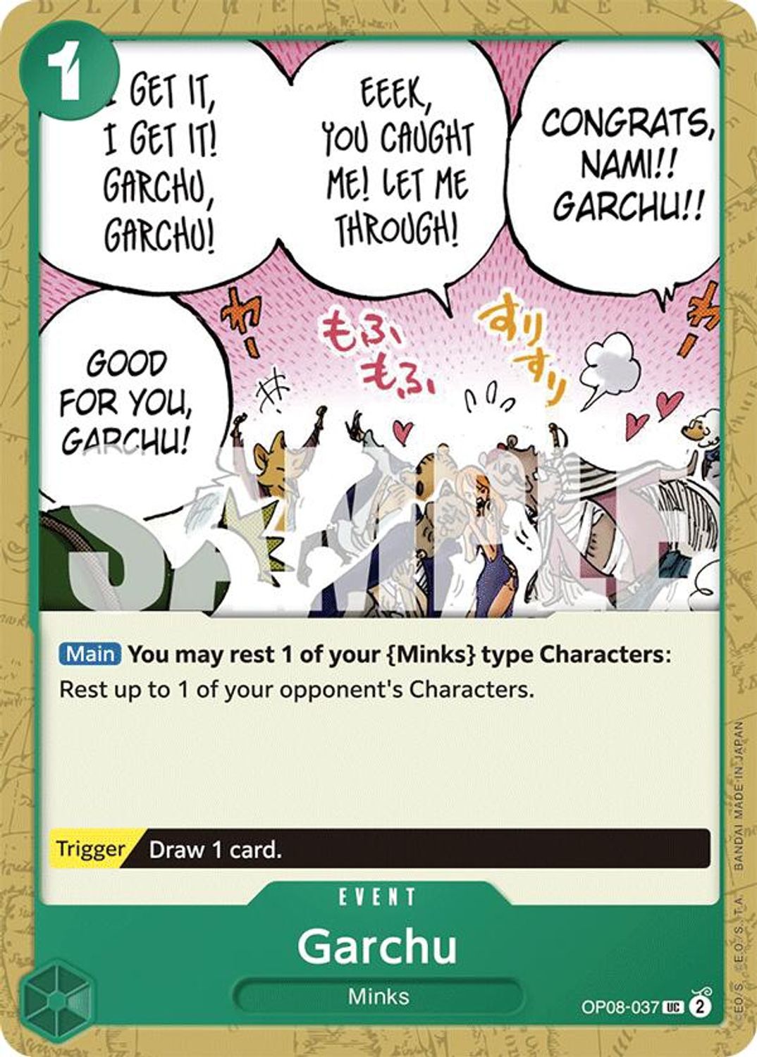 Garchu (OP08-037) - Two Legends