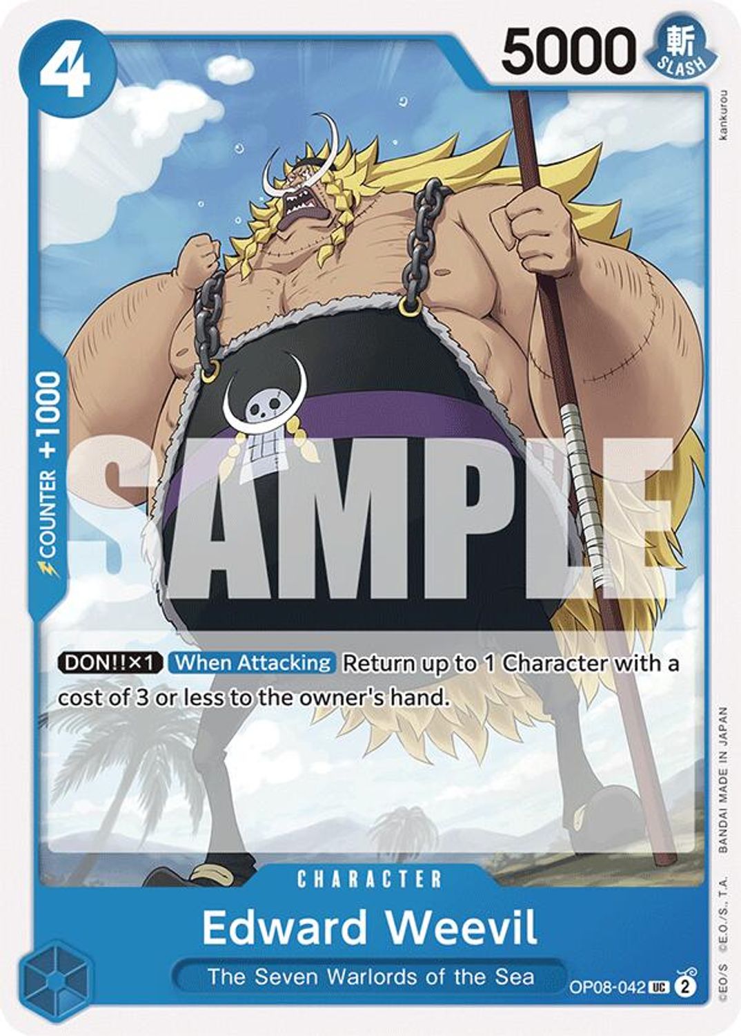 Edward Weevil (OP08-042) - Two Legends