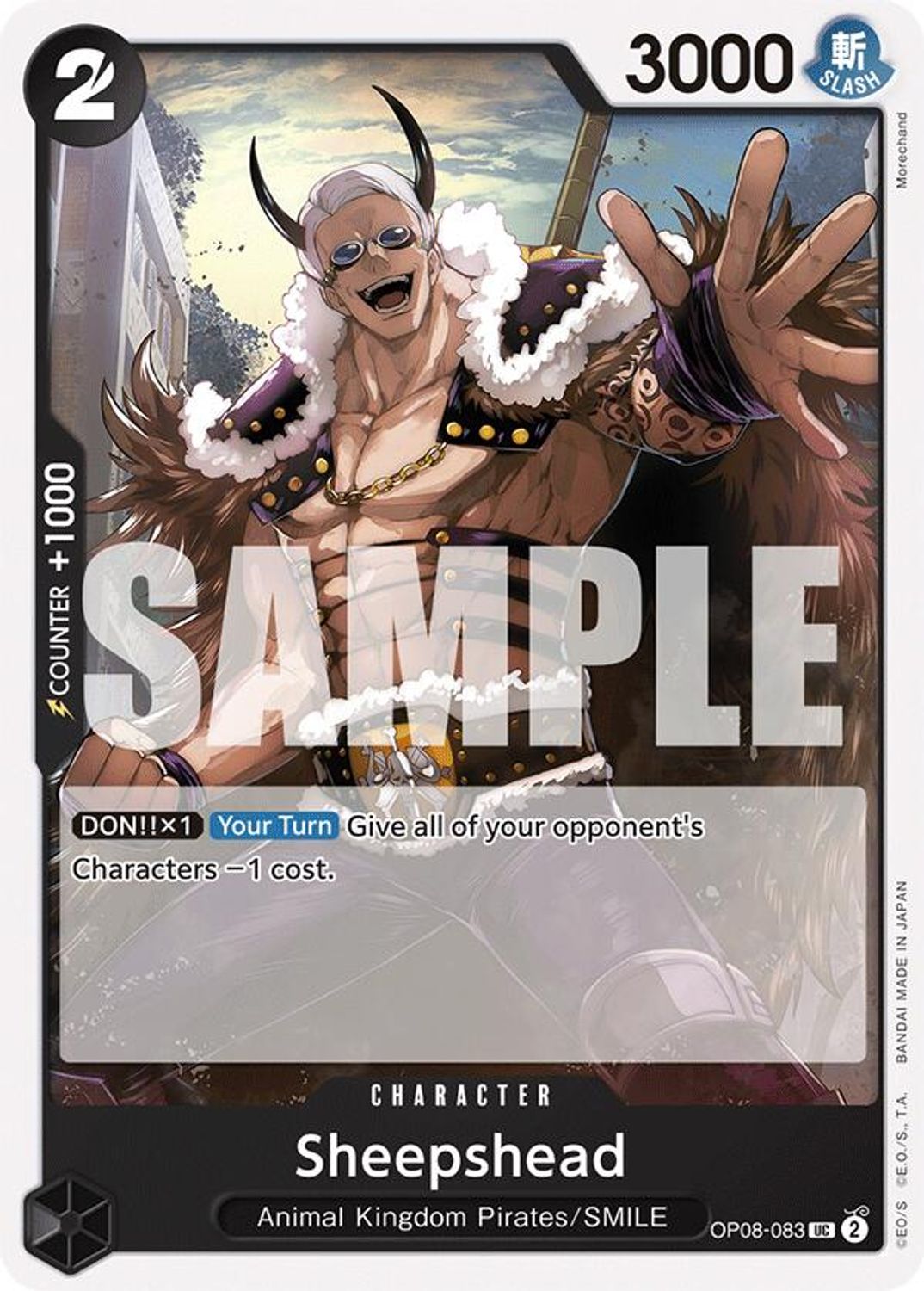 Sheepshead (OP08-083) - Two Legends