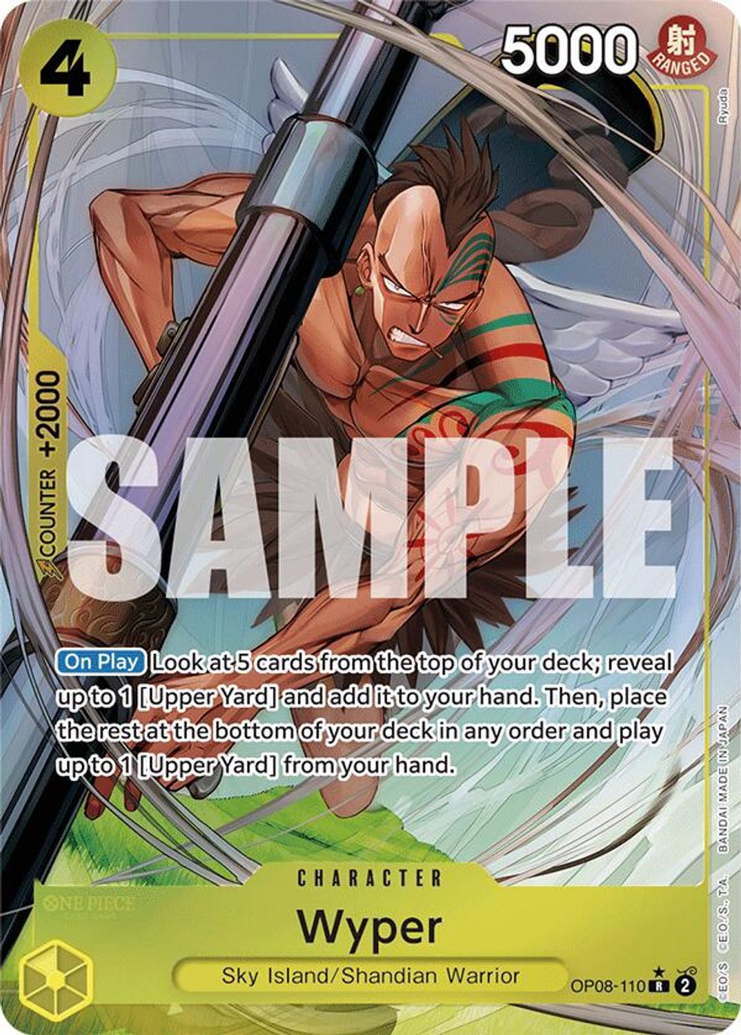 Wyper (Parallel) (OP08-110) - Two Legends Foil