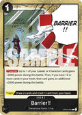 Barrier!! (Jolly Roger Foil) (OP04-095) - Premium Booster -The Best- Foil