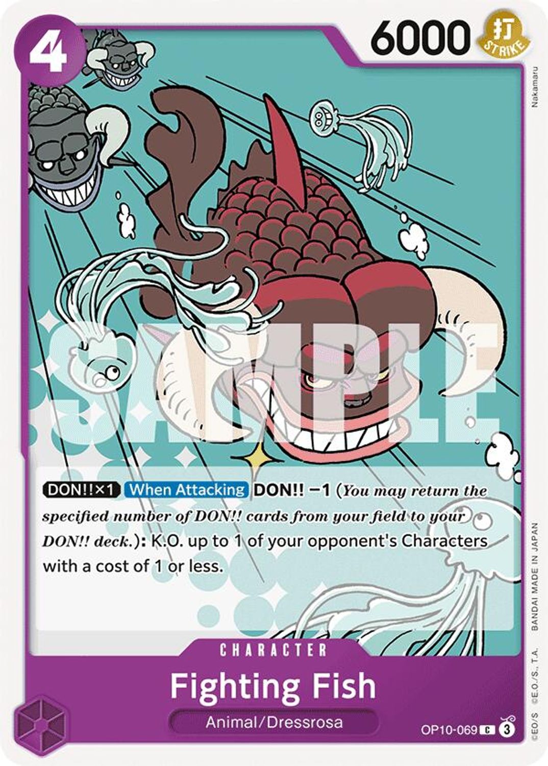 Fighting Fish (OP10-069) - Royal Blood