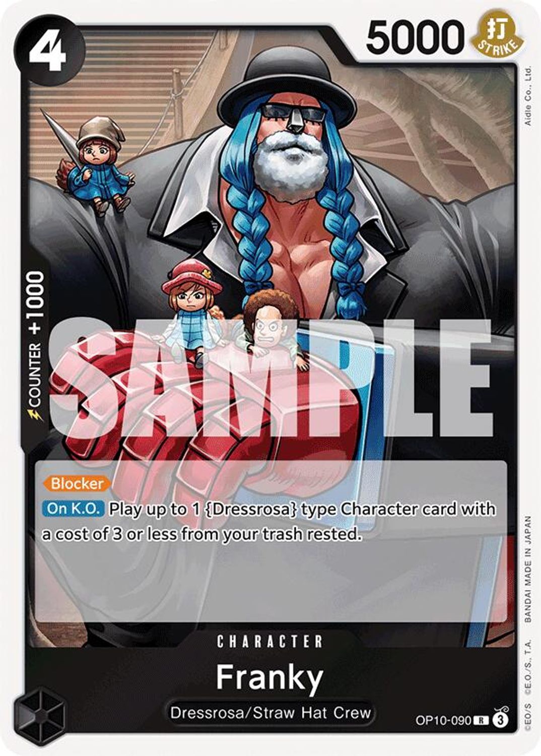 Franky (090) (OP10-090) - Royal Blood Foil