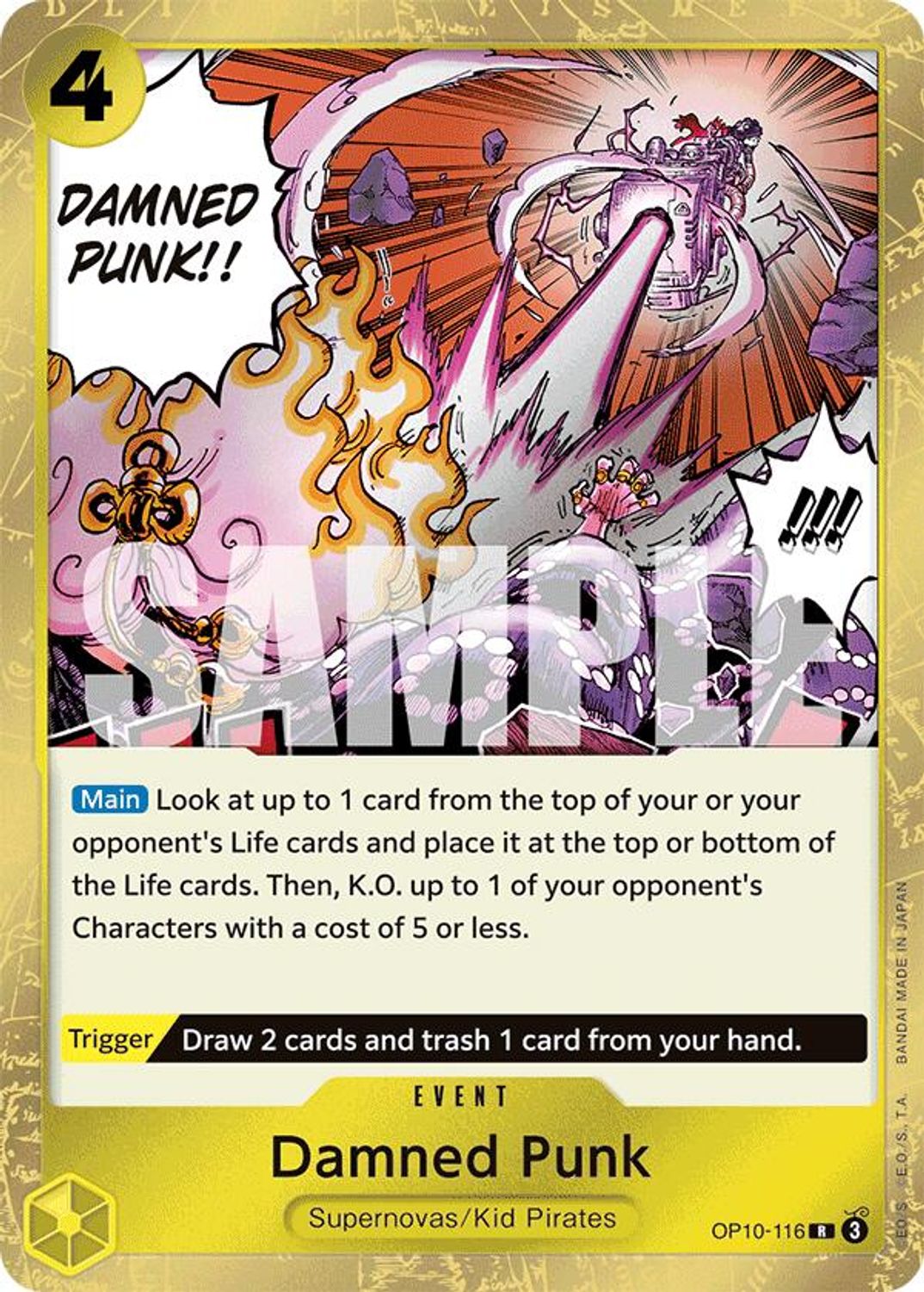 Damned Punk (OP10-116) - Royal Blood Foil