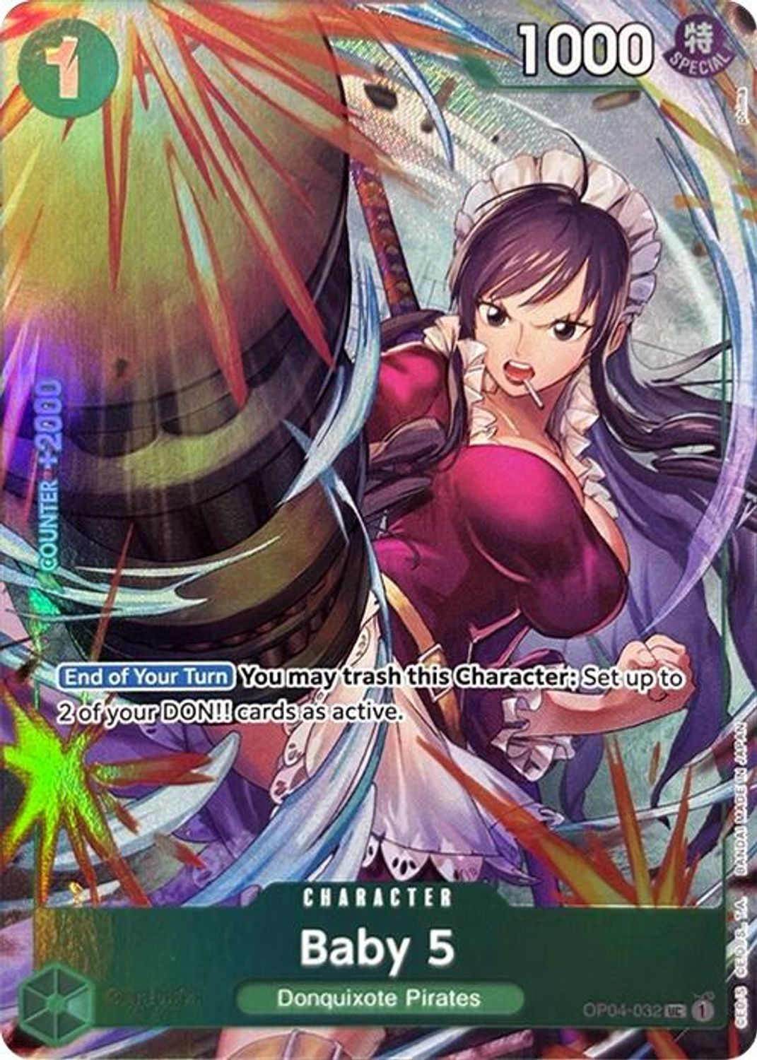 Baby 5 (Premium Card Collection -Best Selection Vol. 3-) (OP04-032) - One Piece Promotion Cards Foil
