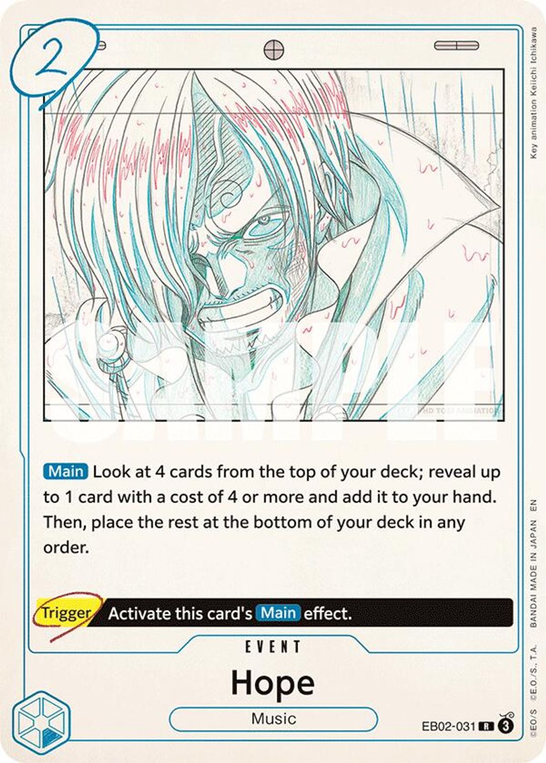 Hope (EB02-031) - Extra Booster: Anime 25th Collection Foil