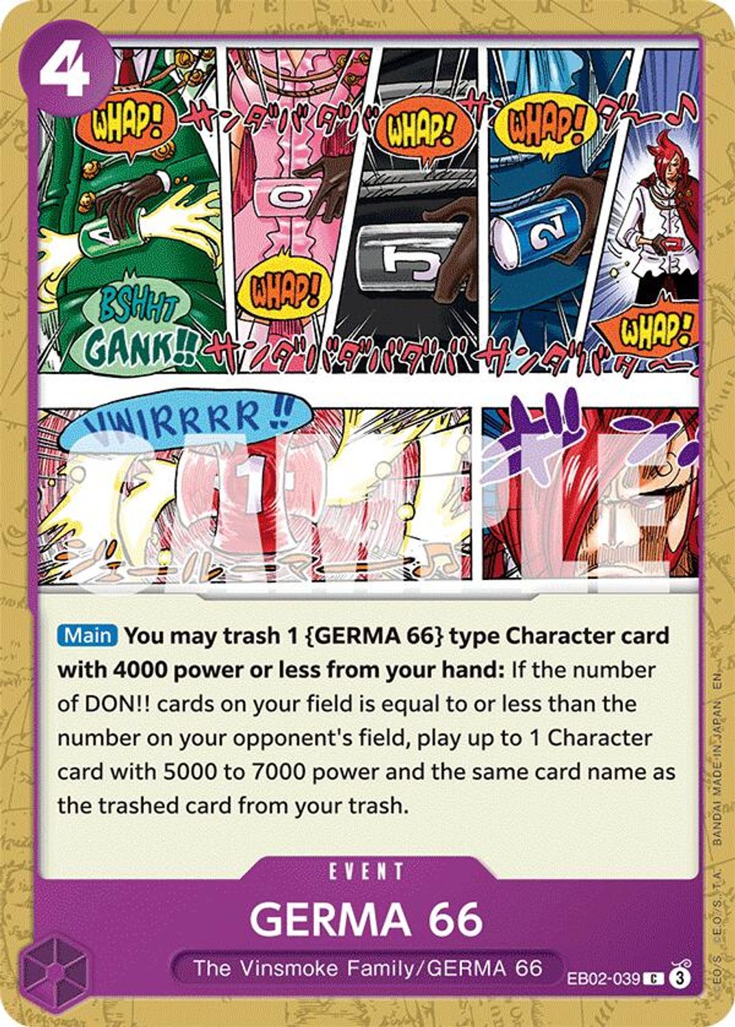 GERMA 66 (EB02-039) - Extra Booster: Anime 25th Collection