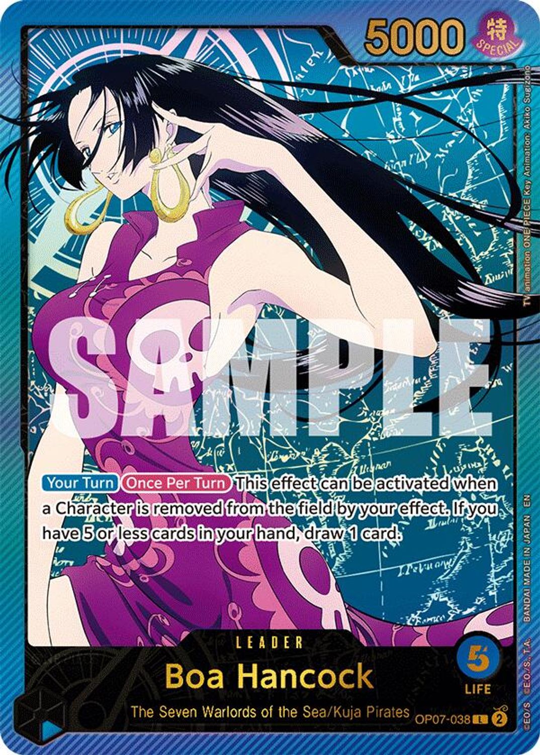 Boa Hancock (SPR) (OP07-038) - Extra Booster: Anime 25th Collection Foil