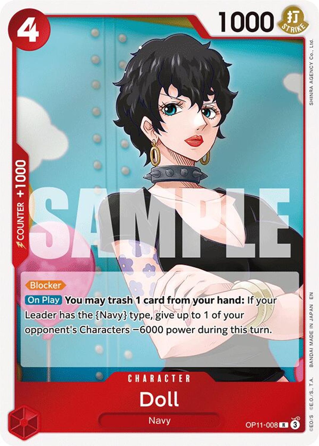 Doll (OP11-008) - A Fist of Divine Speed Foil