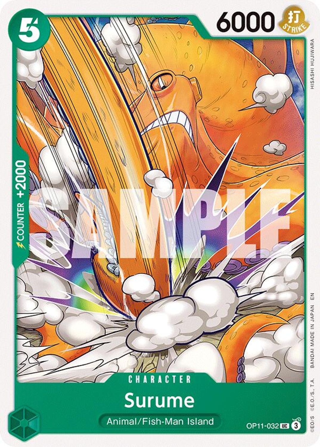 Surume (OP11-032) - A Fist of Divine Speed