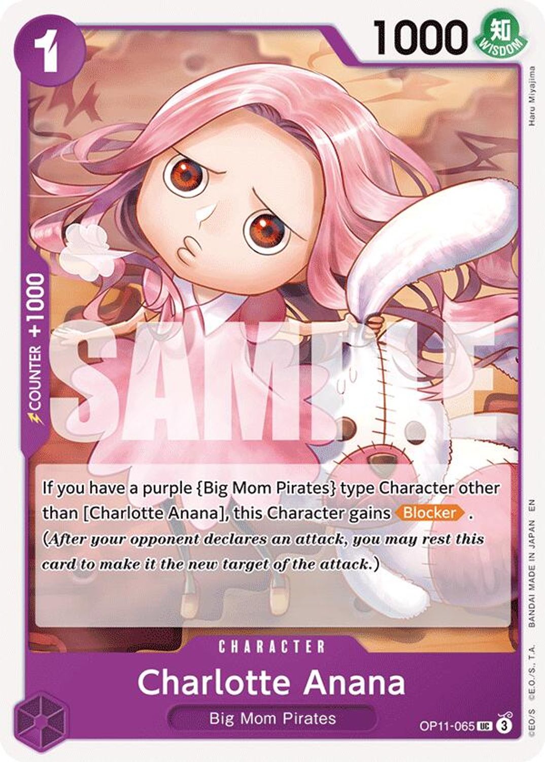 Charlotte Anana (OP11-065) - A Fist of Divine Speed