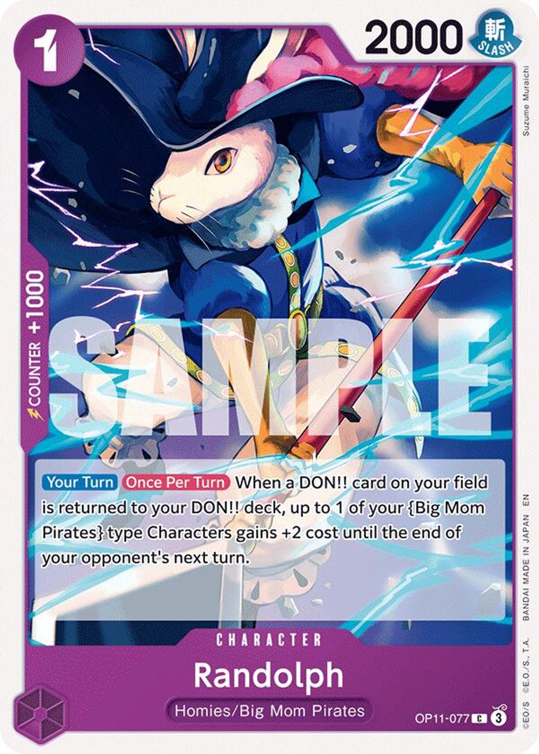 Randolph (OP11-077) - A Fist of Divine Speed