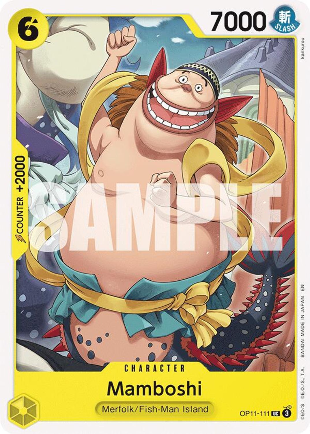 Mamboshi (OP11-111) - A Fist of Divine Speed