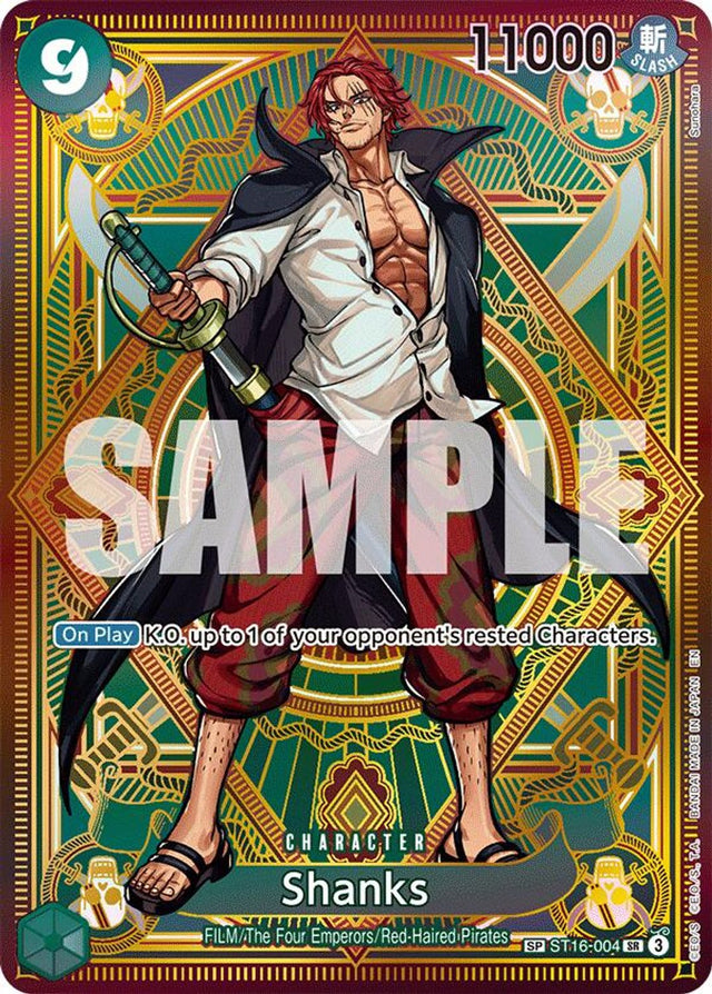Shanks (SP) (ST16-004) - A Fist of Divine Speed Foil