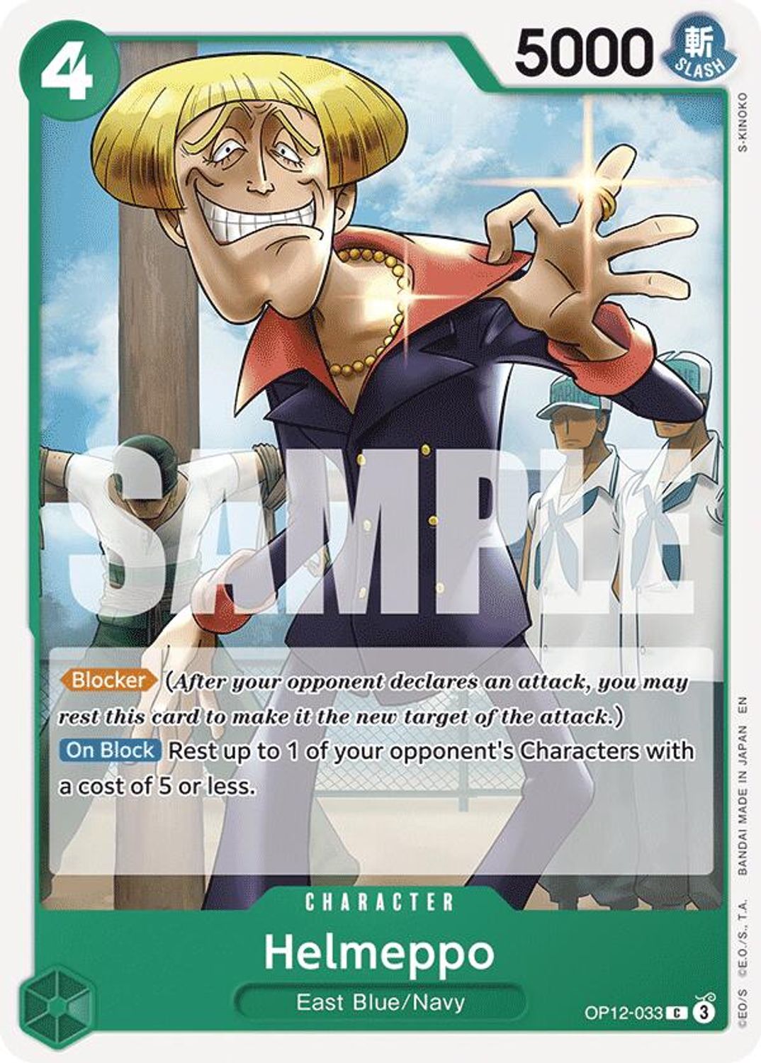 Helmeppo (OP12-033) - Legacy of the Master