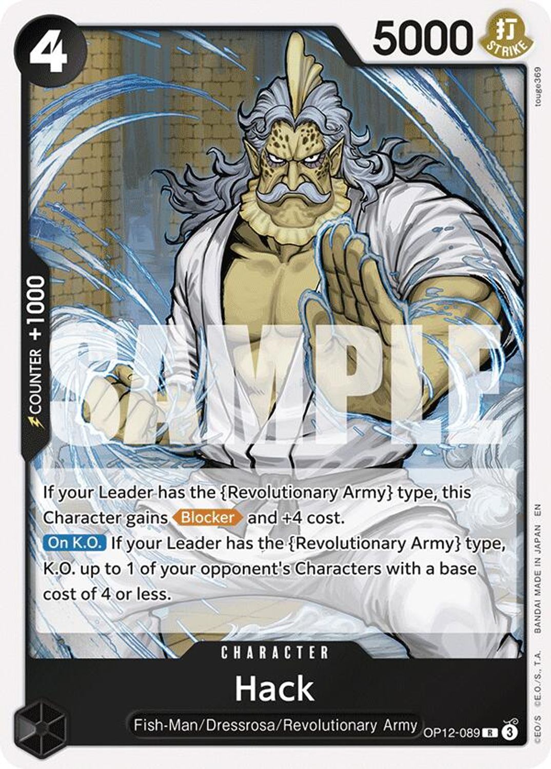 Hack (OP12-089) - Legacy of the Master Foil