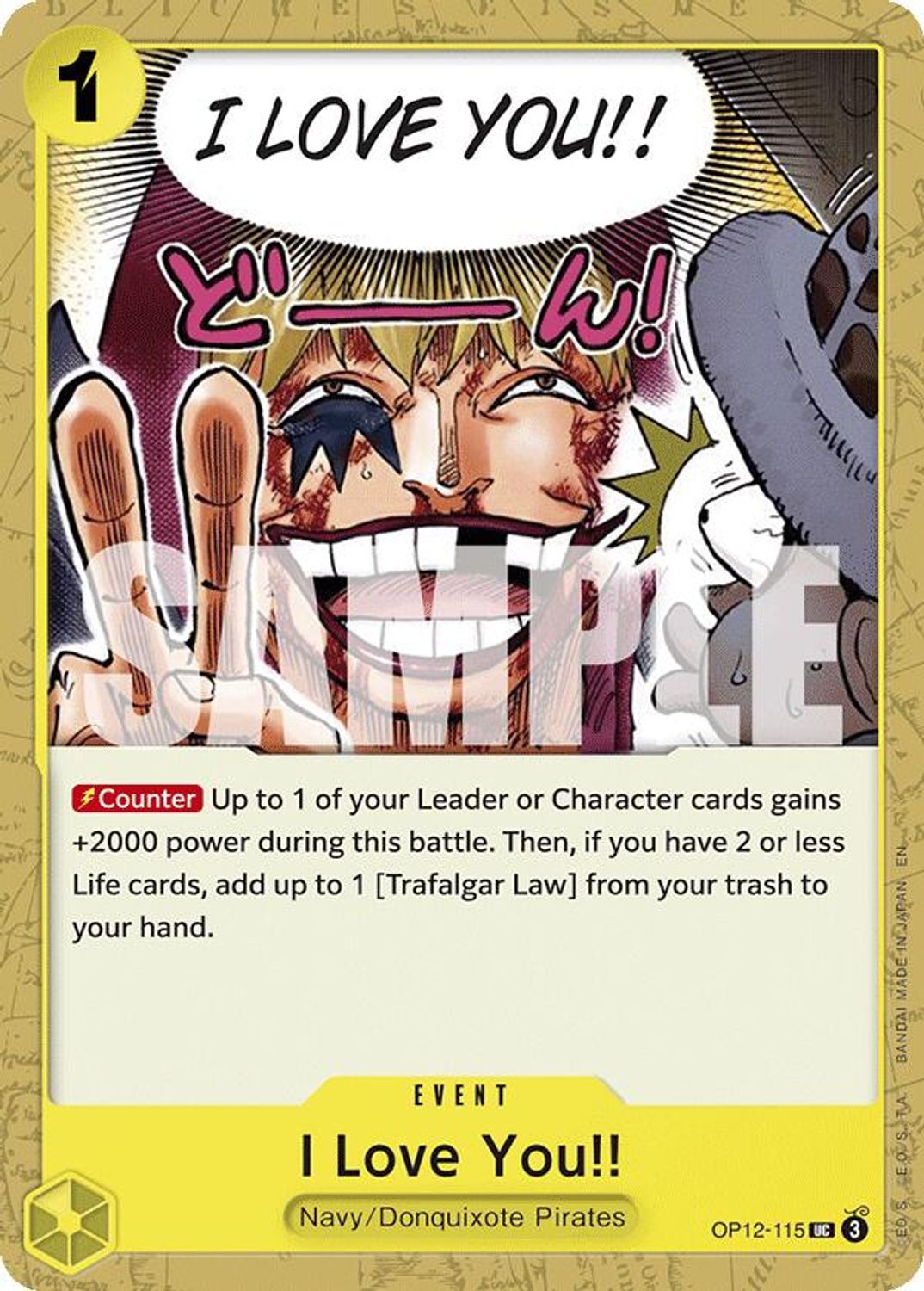 I Love You!! (OP12-115) - Legacy of the Master