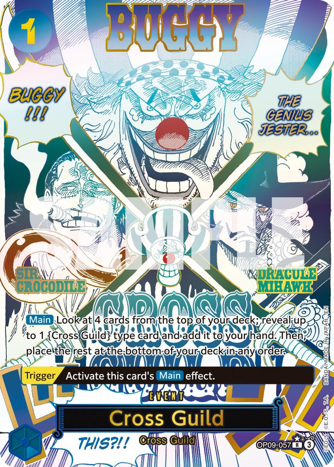 Cross Guild (Alternate Art) (OP09-057) - Premium Booster -The Best- Vol. 2 Foil