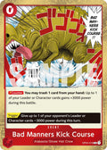 Bad Manners Kick Course (Reprint) (OP04-016) - Premium Booster -The Best- Vol. 2 Foil