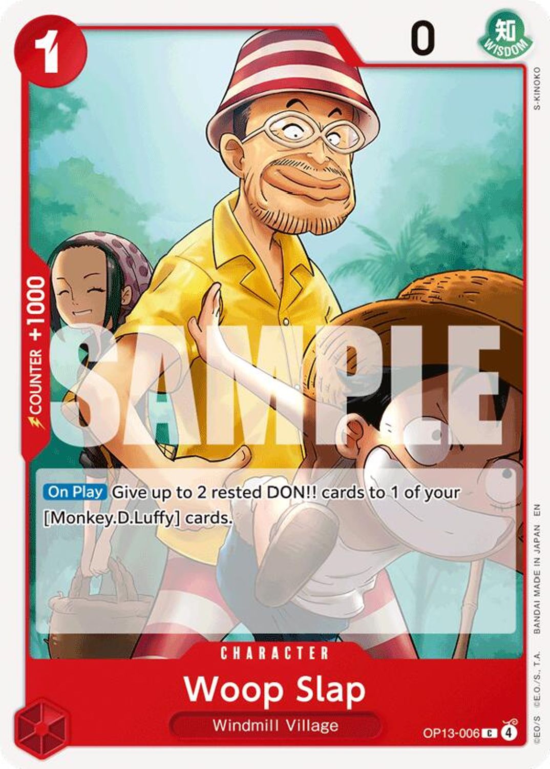 Woop Slap (OP13-006) - Carrying On His Will