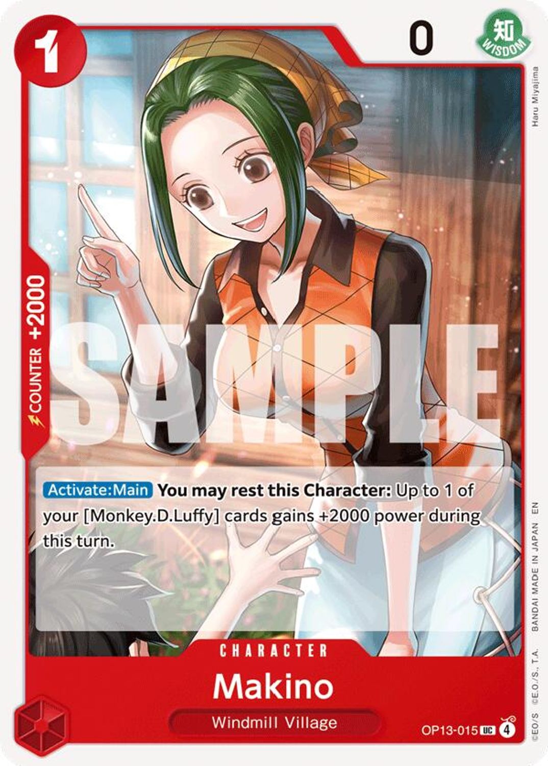 Makino (OP13-015) - Carrying On His Will