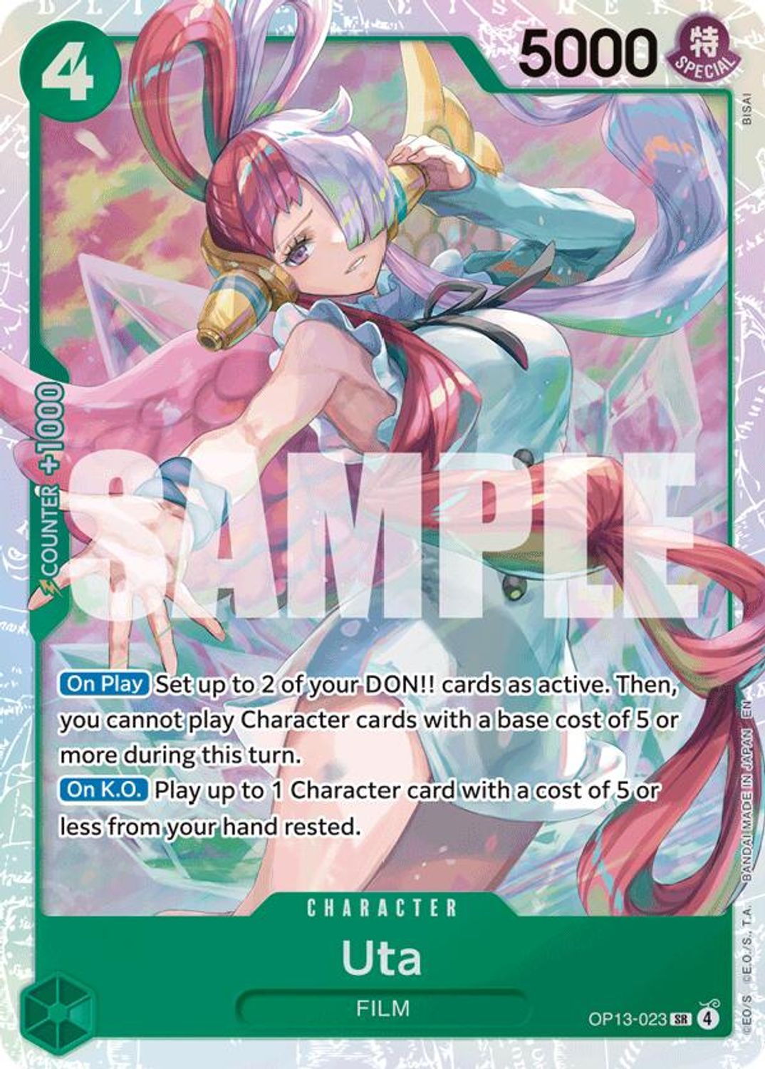 Uta (OP13-023) - Carrying On His Will Foil