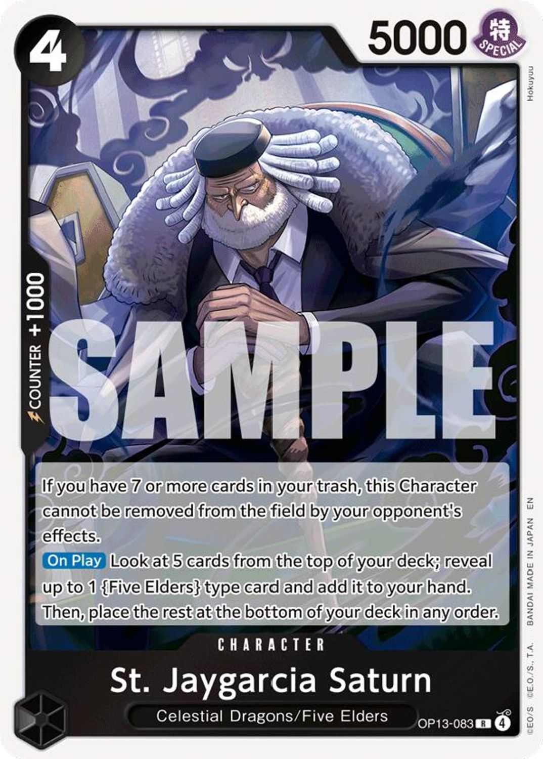 St. Jaygarcia Saturn (OP13-083) - Carrying On His Will Foil