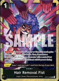Hair Removal Fist (Premium Card Collection -Best Selection Vol. 5-) (OP12-098) - One Piece Promotion Cards Foil