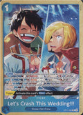 Let's Crash This Wedding!!! (Premium Card Collection -Best Selection Vol. 5-) (OP11-060) - One Piece Promotion Cards Foil