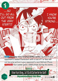 I Know You're Strong... So I'll Go All Out from the Very Start!!! (3rd Anniversary Treasure Campaign Pack) (OP13-040) - One Piece Promotion Cards Foil