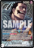 Crocodile - OP14-079 (Alternate Art) (OP14-079) - The Azure Sea's Seven Foil