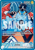 Jinbe - OP14-040 (Alternate Art) (OP14-040) - The Azure Sea's Seven Foil